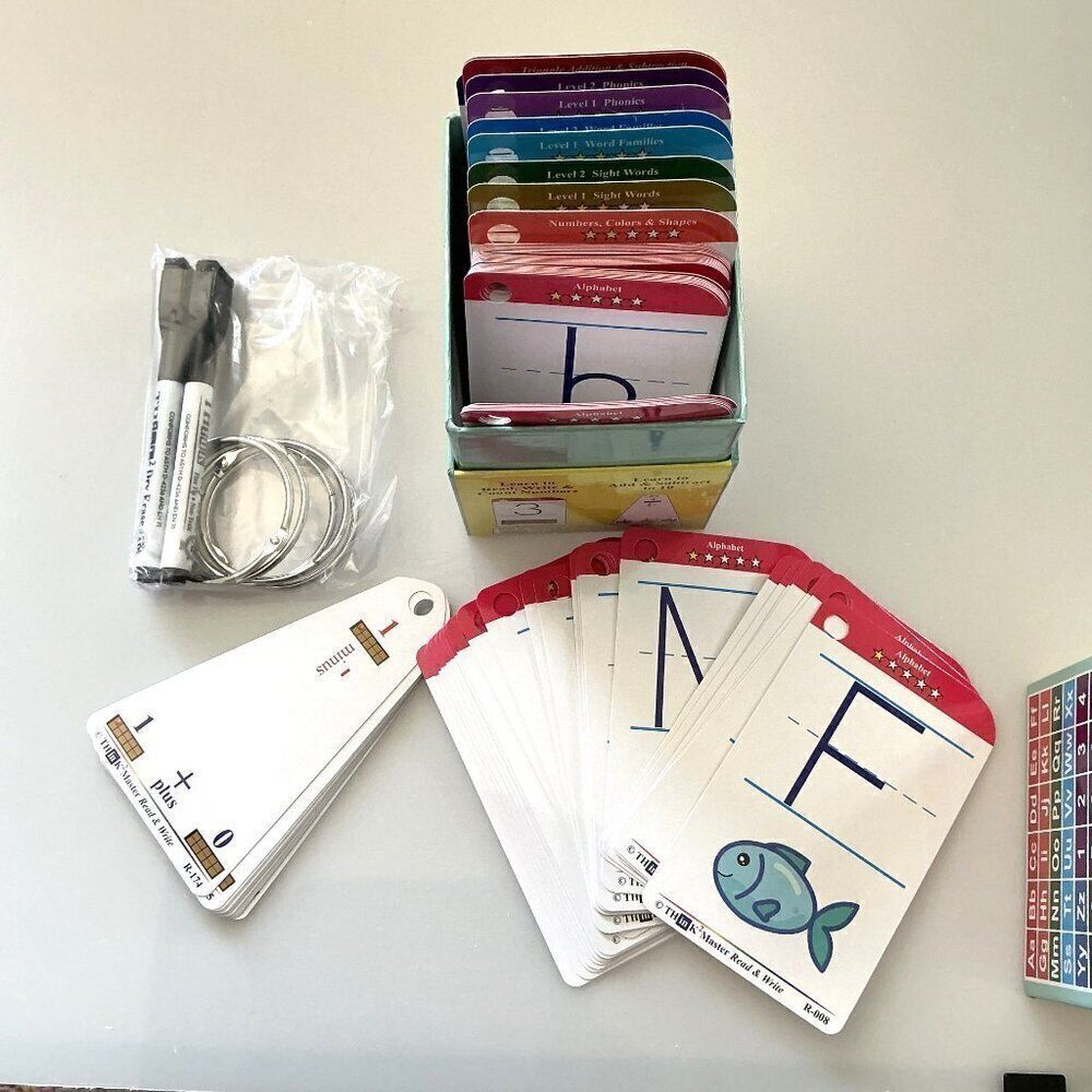 THINK2MASTER Read And Write Flash Cards Learning System - Picture 7 of 12